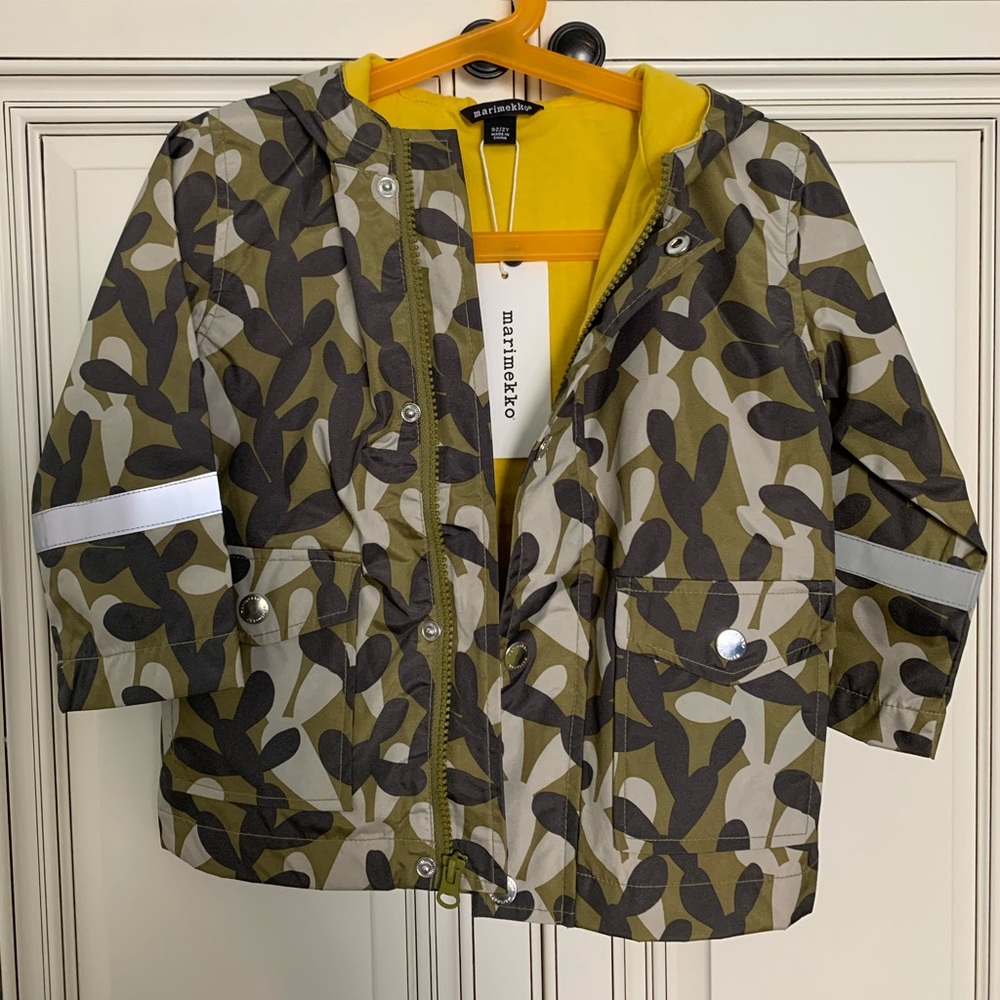 NWT Marimekko Raincoat Toddler